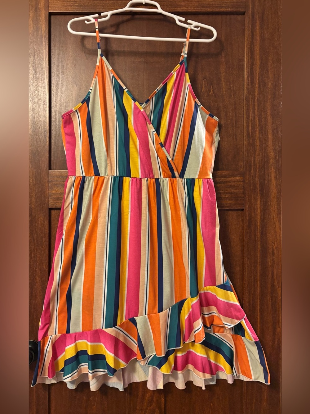 Colorful Striped Sundress